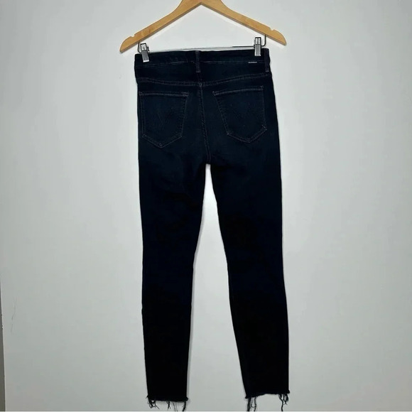 MOTHER The High Waisted Looker Ankle Fray Jeans in Last Call Size 27 - Picture 8 of 12